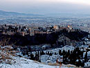Granada y la Alhambra nevadas (27-1-2005)
Granada