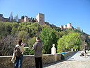 La Alhambra desde el Paseo de los Tristes
Granada