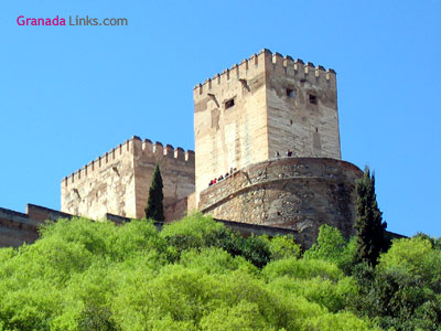 Torre del Homenaje desde la Carrera del Darro. Alhambra
Granada